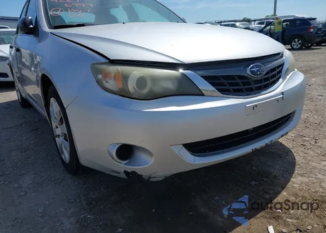 2008 Subaru Impreza 2.5I из США, поврежденный, VIN JF1GE61698H518309